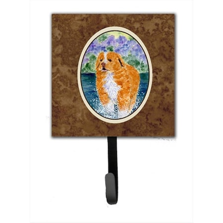 Jensendistributionservices 4.25 x 6 in. Nova Scotia Duck Toller Leash Or Key Hook MI1655863
